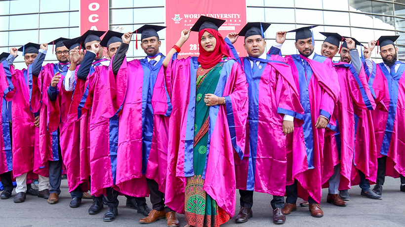 Students in a lecture hall