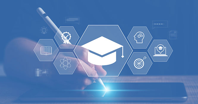 Students in a lecture hall